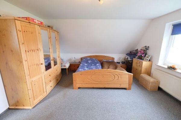 Schlafzimmer Dachgeschoss Hinterhaus