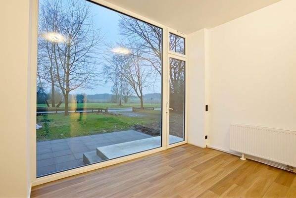 Blick auf Terrasse / Garten