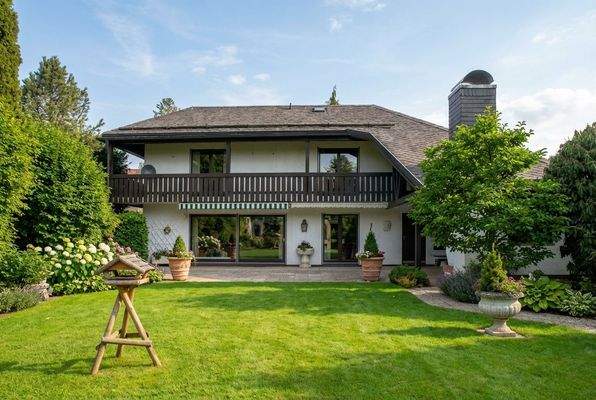 Garten Hinterhausansicht Original