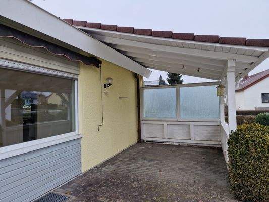 Überdachter Freisitz