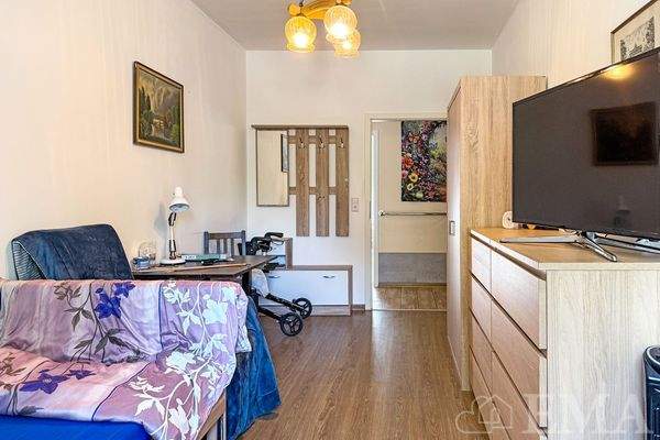 Blick vom Zimmer Bewohner