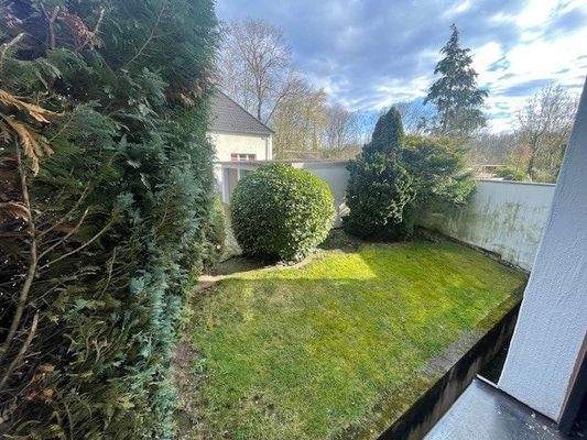 Blick aus Schlafzimmerfenster