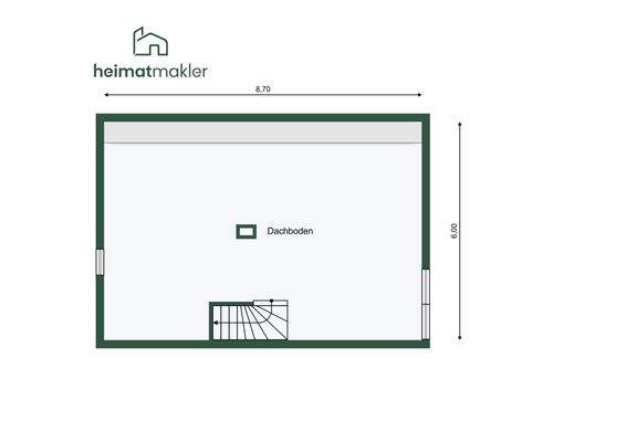Grundriss - Dachgeschoss