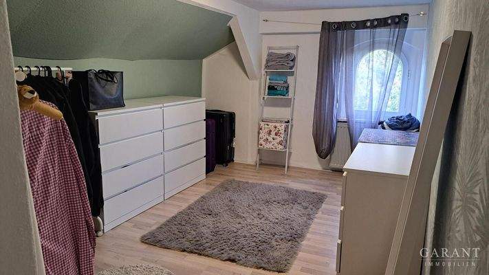 Ankleideraum im Dachgeschoss