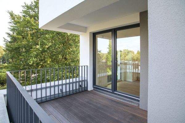 Blick auf die Terrasse