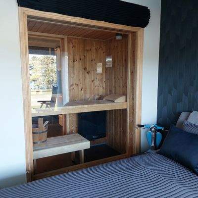 Blick auf die Sauna im 2.OG