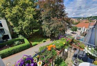 Balkon, Blick nach Norden