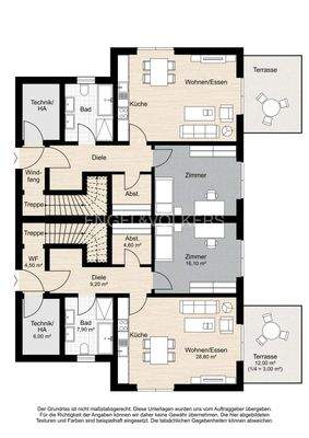Erdgeschoss untere Hälfte