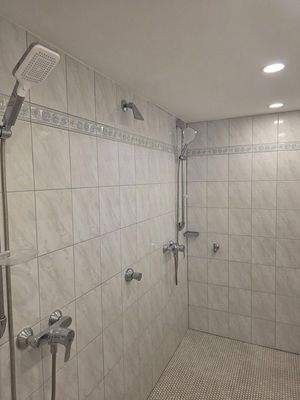 Begehbare Dusche 