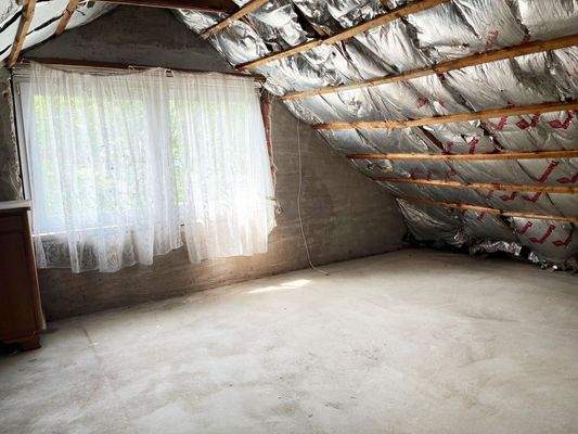 Dachgeschoss nicht ausgebaut