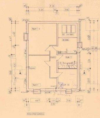 Grundriss Untergeschoss