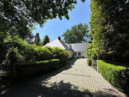 Ansicht von der Straße