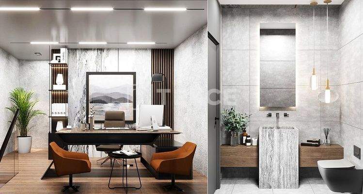 Offices with 48-Month Installment Options in Nilüfer, Bursa