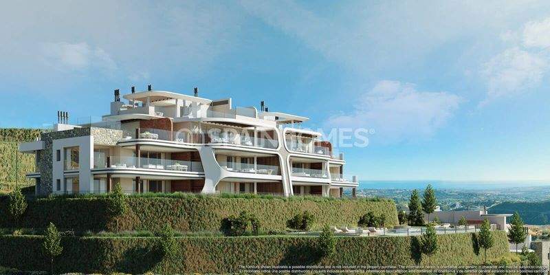 Nature View Apartments in the Country Club in Benahavis