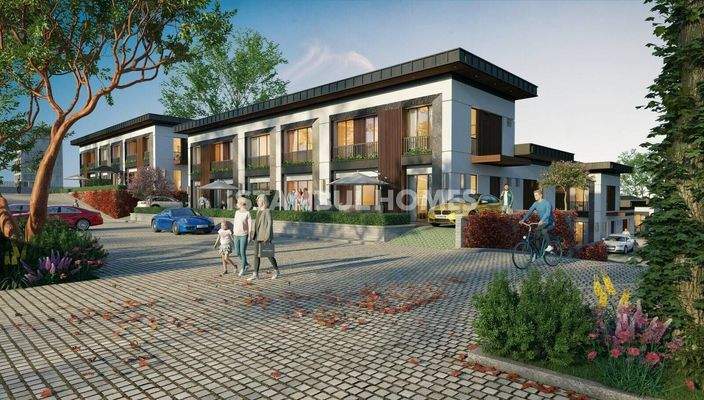 Villas with Garden and Terrace in Basaksehir Istanbul