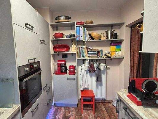 Einbauküche im Erdgeschoss