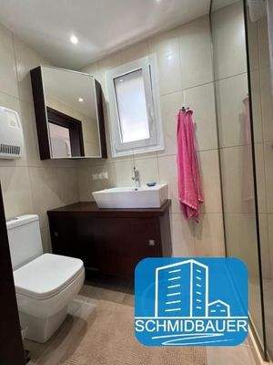 Kreta, Listaros: Modern gebaute Villa mit herrlichem Meerblick