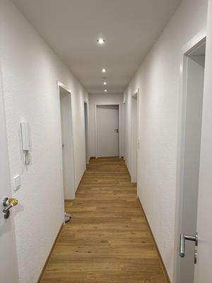 Flur mit Einbauspots