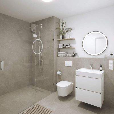 MOSAiK: Kapitalanlage in Düsseldorf (Badezimmer)