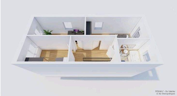 Beispiel: Raumaufteilung OG