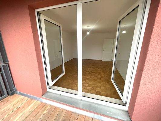 Blick ins Wohnzimmer