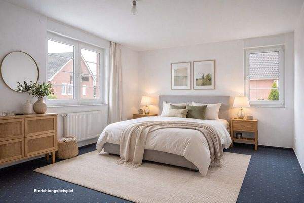 Schlafzimmer Einrichtungsbeispiel - OG
