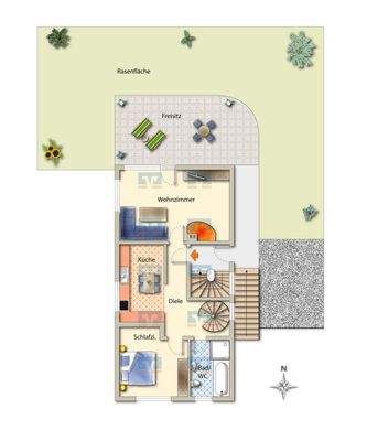 Grundriss Erdgeschoss