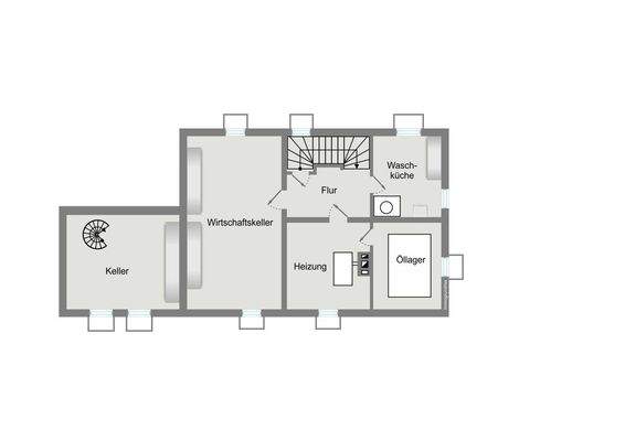 Grundriss Keller