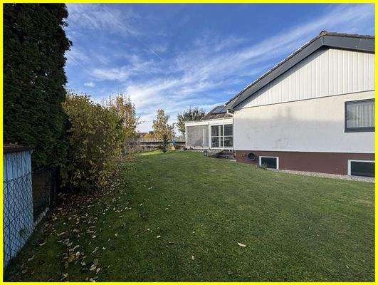 Hausansicht von Hinten