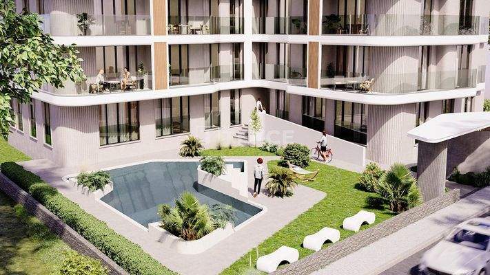 Apartments Close to İzmit Highway in Çiftlikköy Yalova