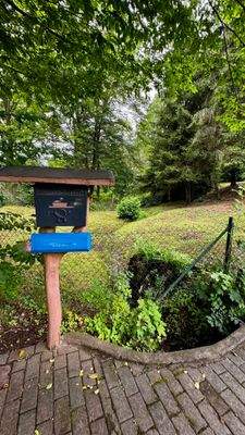 A Blick von außen Bachlauf