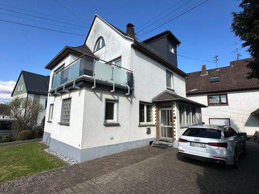 Blick auf das Wohnhaus