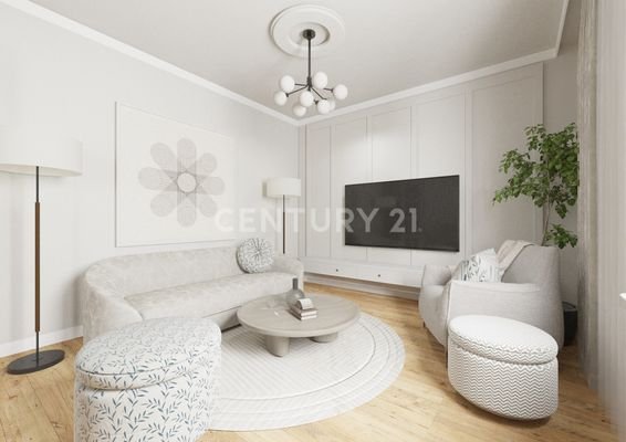 Wohnzimmer OG Visualisiert