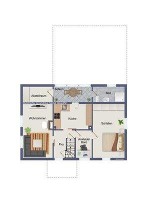 Grundriss OG (kein Maßstab)