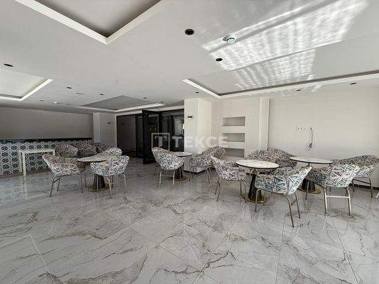 Properties in a Complex with Water Park in Avsallar Alanya