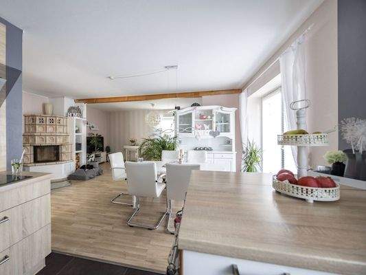 Blick aus der Küche