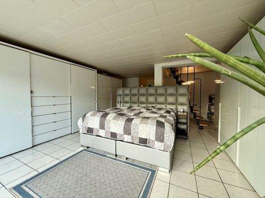 Schlafraum Gartengeschoss