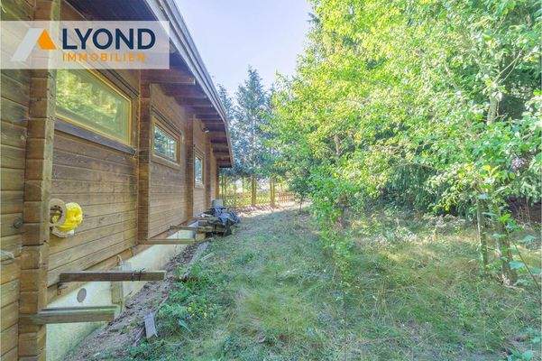 Ansicht hinterm Haus