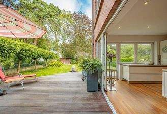 Erweiterung des Wohnraums nach draußen Die großzüg