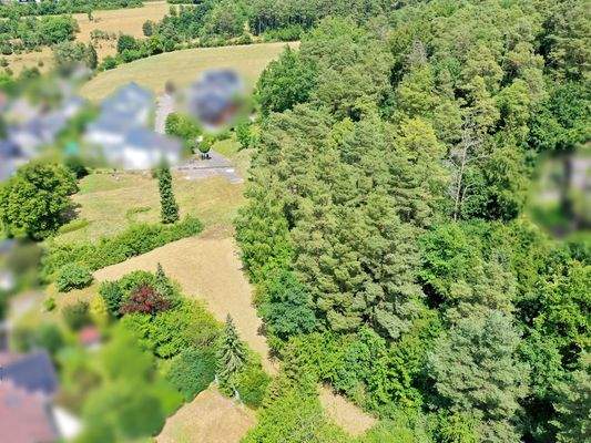 Grundstück aus südlicher Richtung