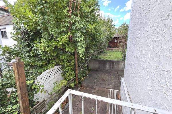 EG Blick von der Terrasse