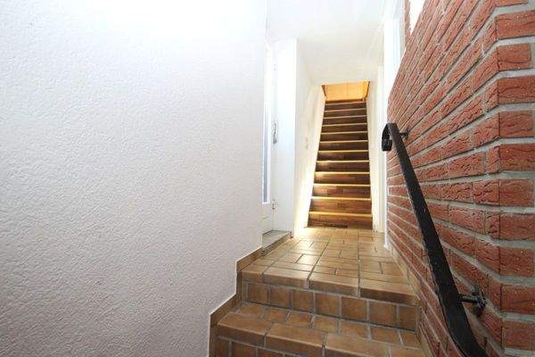 Der Zugang zur Wohnetage