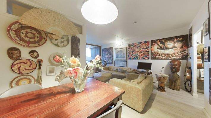 Essbereich zum Wohnzimmer