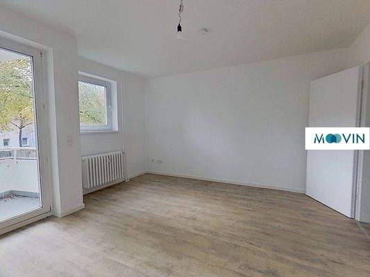 Ansicht II: Wohn- und Esszimmer