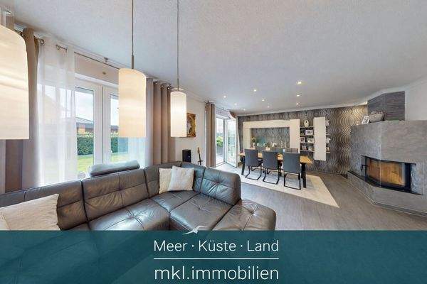 Wohnzimmer- Stadtvilla