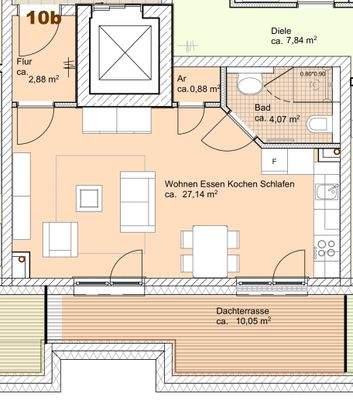 Haus B Penthouse Mitte
