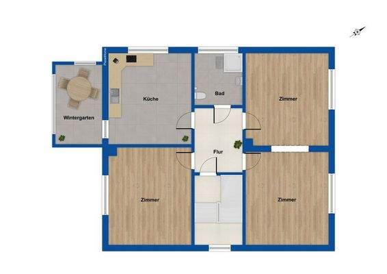 Grundriss Obergeschoss