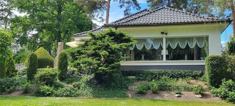 Ansicht vom unteren Garten