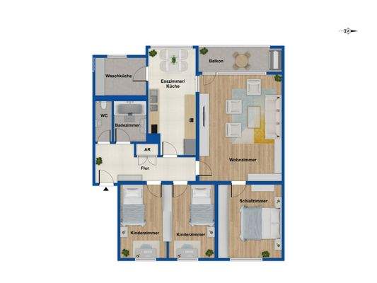 Grundriss Erdgeschoss