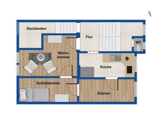 Grundriss - 2. Obergeschoss